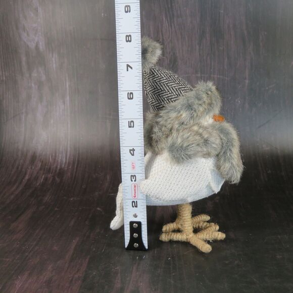 Target SPRITZ Wondershop Feathery Friends Winter Fabric Bird 2015 RARE Fur Scarf - Picture 5 of 10